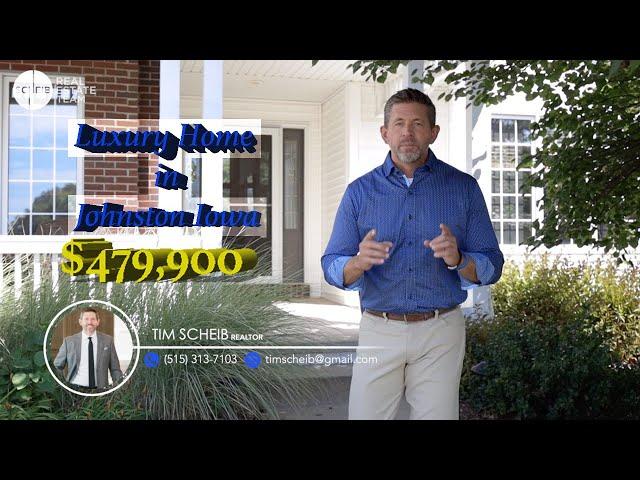 Don't miss this amazing home tour in Johnston Iowa with Tim Scheib Realtor