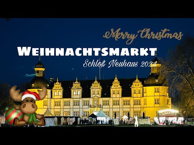 Schloß Neuhaus Christmas Market 2024 #travel  #germany