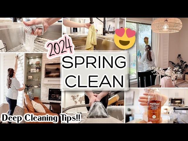 SPRING CLEAN WITH ME! Real Life Cleaning Motivation + TIPS