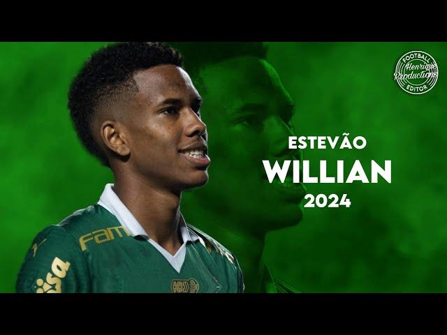 Estevão Willian ► SE Palmeiras ● Goals and Skills ● 2024 | HD