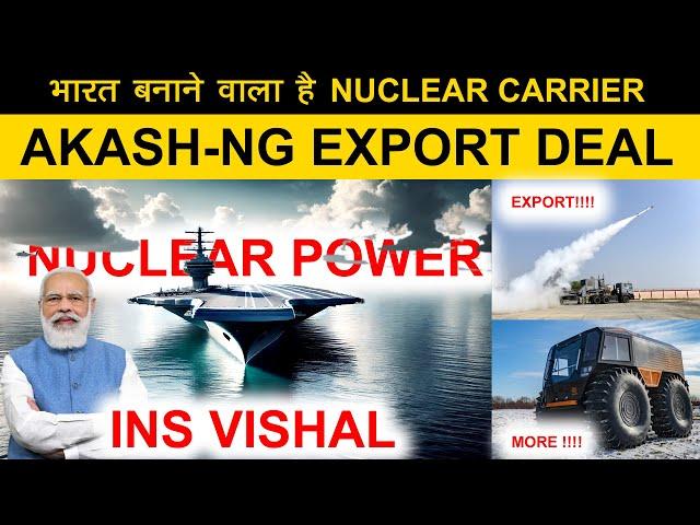 Indian Defence News:India’s Nuclear Aircraft Carrier Plans EXPOSED!,Big Defense Deal on the Horizon?