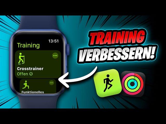 Apple Watch Training und Fitness App RICHTIG benutzen! ⌚