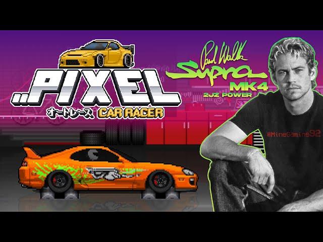 Paul Walker SUPRA MK4 Build  in Pixel Car Racer @MineGaming92 #pixelcarracer