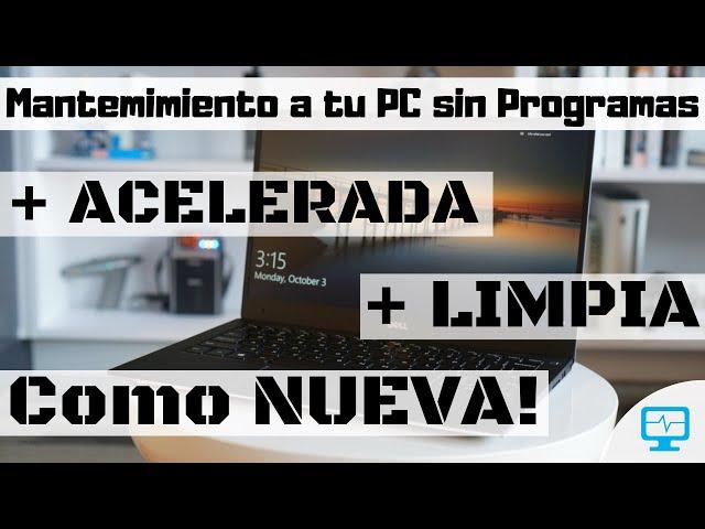 Pon tu PC RAPIDISIMA! Con esto…..  FACIL, Rapido y SIN PROGRAMAS