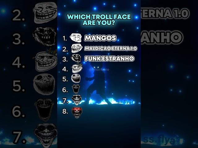 Which troll face are you?