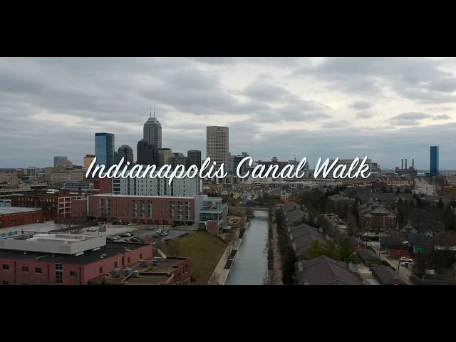 Indianapolis Canal Walk HD Cinematic Drone Video