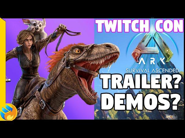 ASA Trailer Or DEMO At Twitch Con? ARKADE News | ARK Survival Ascended |