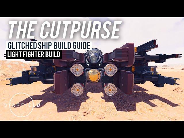 Cutpurse (Glitched Ship Build Guide) | #Starfield Ship Builds
