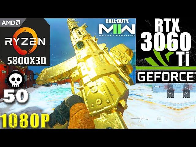 COD: Modern Warfare 2 - Shipment Map | RTX 3060Ti + R7 5800X3D  - 1080p | Competitive Settings