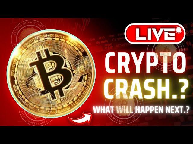 Bitcoin's Crash?: What's Next for Bitcoin? Price Alert!Live Altcoins Chart Analysis