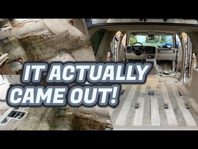 This Carpet Should Have Been BURNED!!  | Extreme Detailing