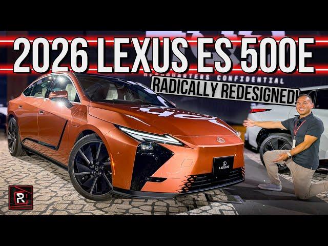 The 2026 Lexus ES Is A Reborn Electrified Luxury Sedan With A Diverse Powertrain Lineup
