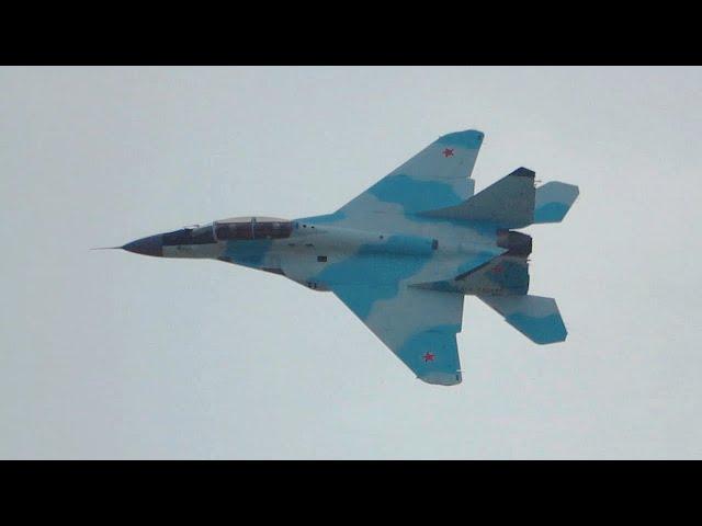 MAKS-2021 Airshow — Mikoyan MiG-35 4++gen Jet Fighter