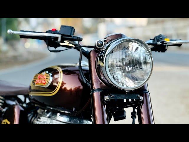 Royal Enfield OLD Classic 350 Modified into OLD Look | Bullet modified @BulletTower#royalenfield