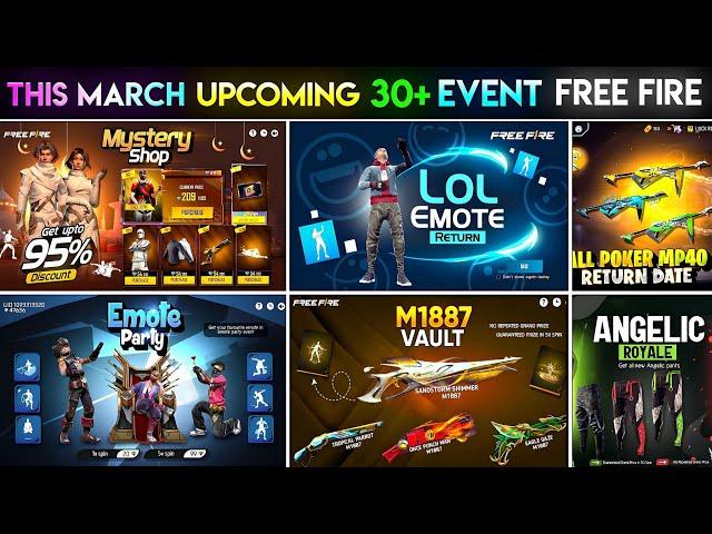 Upcoming Events in Free Fire | Free Fire New Event | Ff New Event | New Event Ff