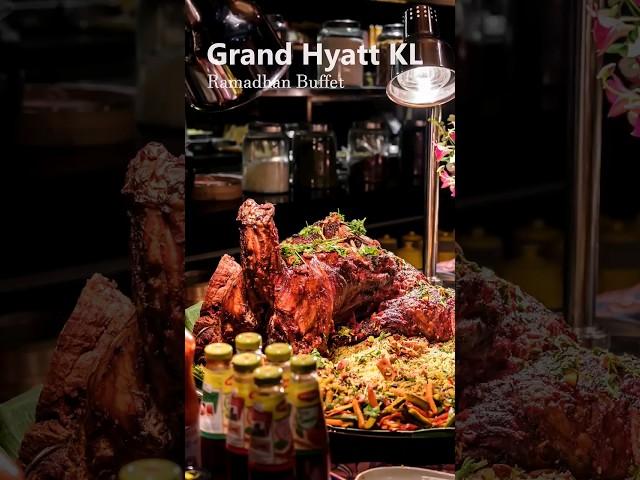 Jom Berbuka di Grand Hyatt KL ramadhan buffet 2023 #ramadan #ramadhan2023 #ramadhan #shorts