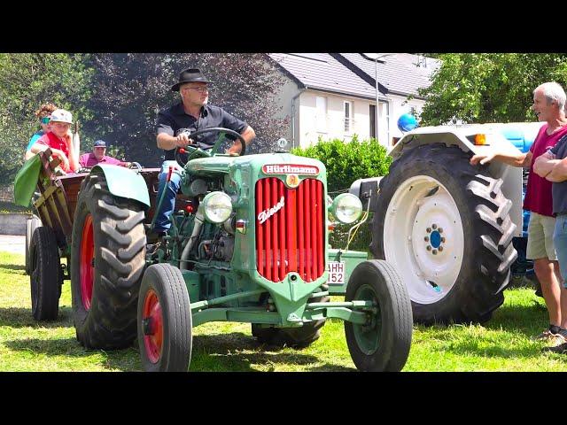 Pannenfreie Rückkehr der Lanz Oldtimerfreunde - Team-Luxembourg Brouch/ Mersch 14.07.2024