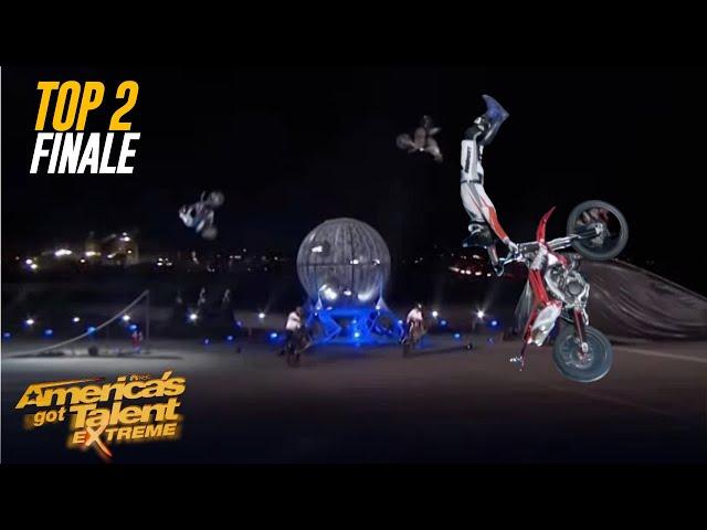 Alfredo Silva's Cage Riders Give A Mind Blowing FINALE AGT Extreme Performance !