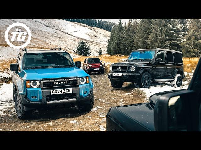 New Toyota Land Cruiser vs Defender, G-Class & Grenadier