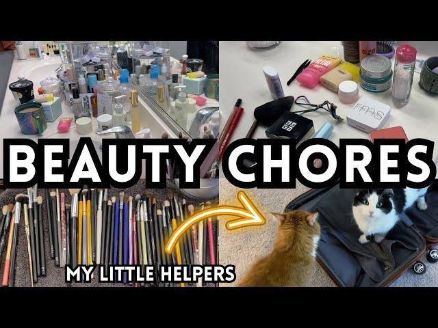 Catching Up on Beauty Chores to Pack for Vegas