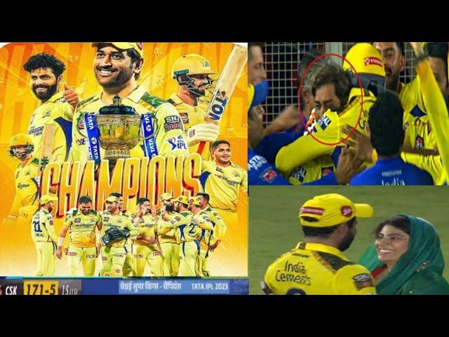 csk final winning celebration, Chennai highlights final @DCricket @Crickon@criccard @cric7