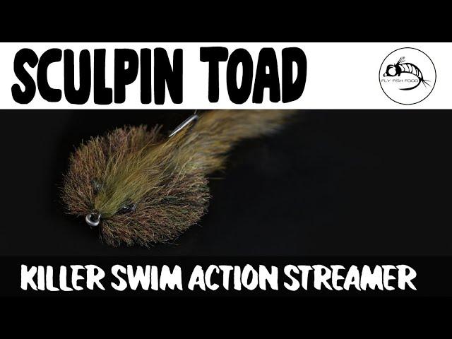 Fly Tying Tutorial: Sculpin Toad - Realistic STREAMER pattern