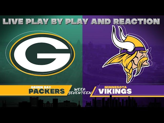 Packers vs Vikings Live Play by Play & Reaction