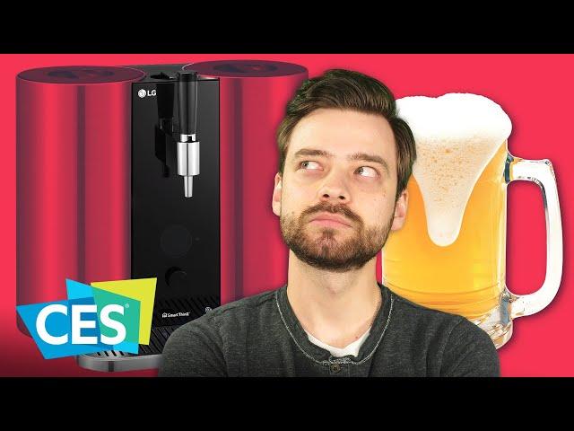 Pivovar od LG: Kdo by nechtěl domácí pivo? - CES 2019