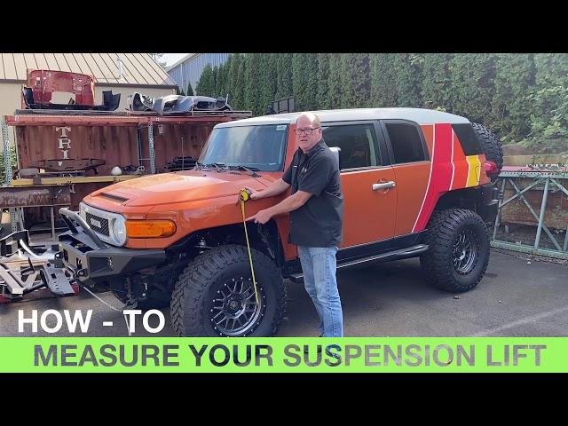 How to Measure Your Suspension Lift