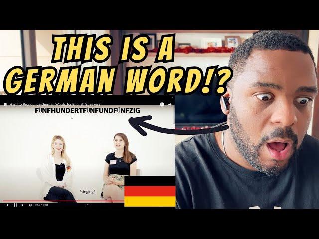 Brit Reacts to Hard to Pronounce German Words