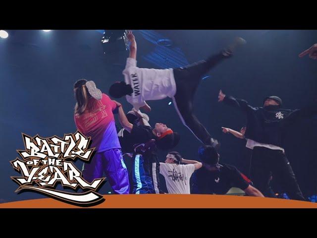 AMAZING ROUTINES AT BATTLE OF THE YEAR 2016 BY STANCE [BOTYTV]