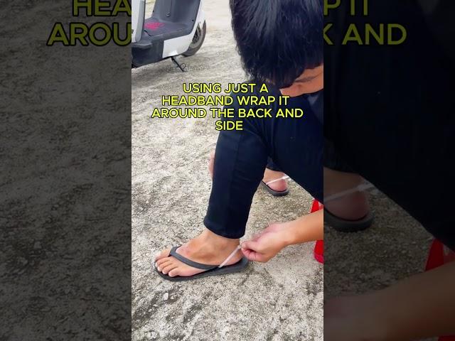 Fix Loose Sandals Fast: Simple Headband Trick You Need