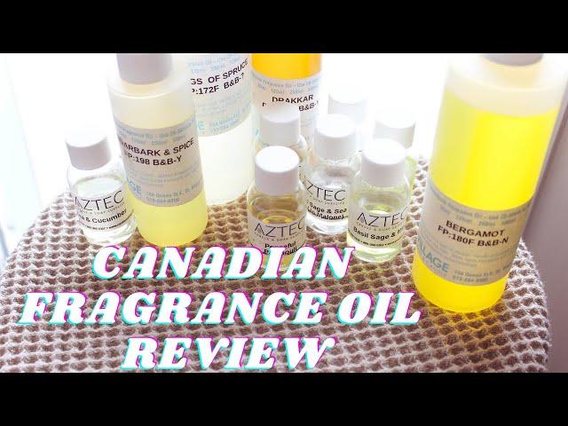 CANADIAN FRAGRANCE OIL REVIEW| VILLAGE CRAFT AND CANDLE *Aztec update