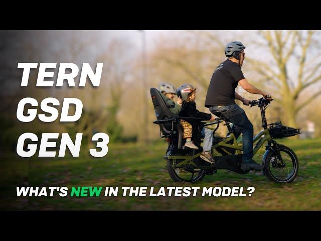 FIRST LOOK at the Tern GSD Generation 3 eCargo Bike | Fully Charged