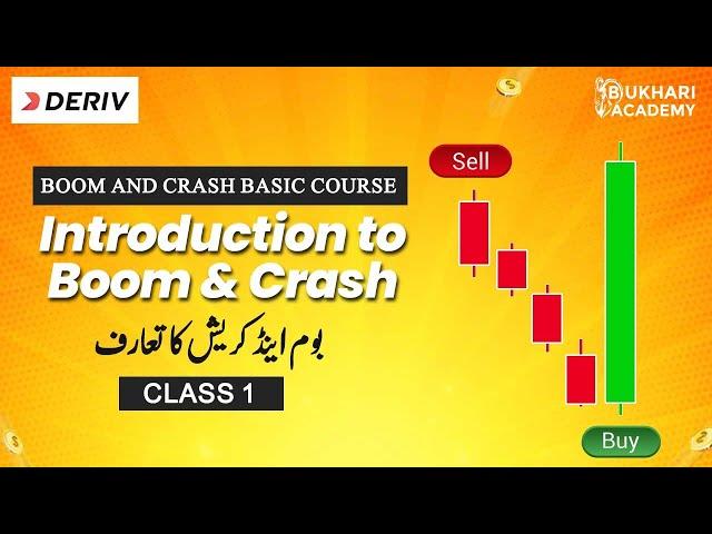 What is boom and crash index 2023  | Class 1 | Deriv | Boom & Crash Course