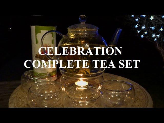 Celebration Blooming Tea Gift Set  Teabloom