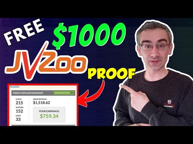 Earn $1000 With Free Traffic | Jvzoo Affiliate Marketing Tutorial