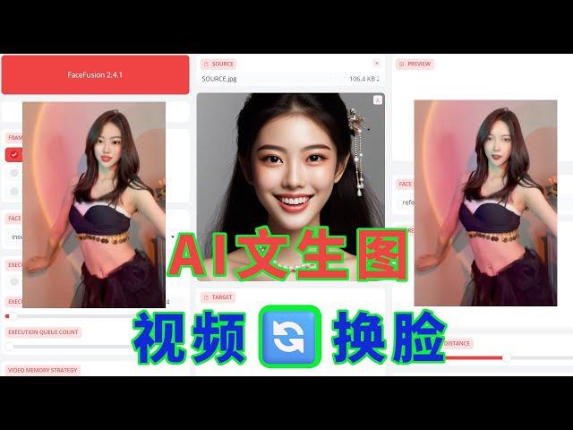 AI换脸结合文生图进行AI创作 换脸工具FaceFusion + Bing图片创建器 = 图文视频自媒体创作者的人工智能好助手 | META发布AI大模型Llama 3