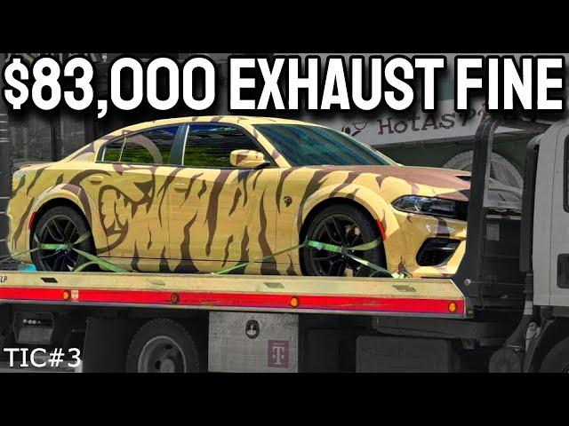 Man Fined $83,000 For Ridiculous Hellcat Exhaust