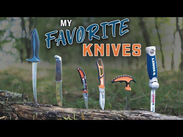 My Favorite HUNTING Knives for every situation.