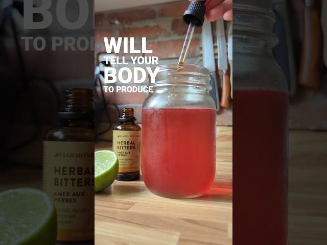 Make This Gut-Friendly Herbal Bitters Drink! #guthealth #digestion #herbalmedicine