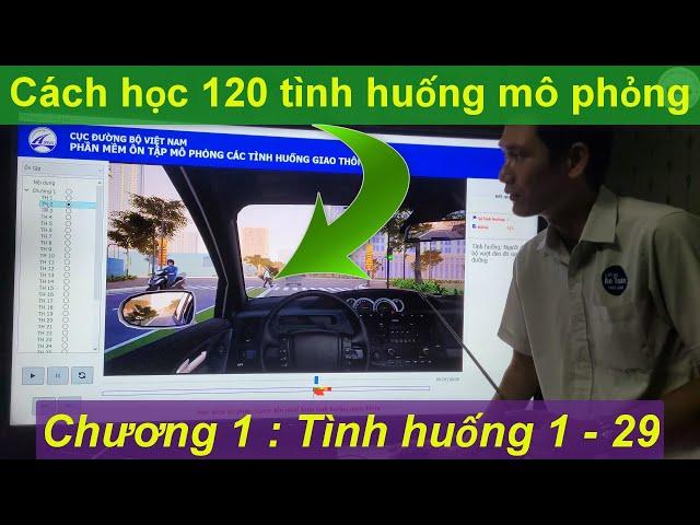 Cách học 120 tình huống mô phỏng ( Chương 1 : tình huống 1 - 29 ) - Thầy Tâm