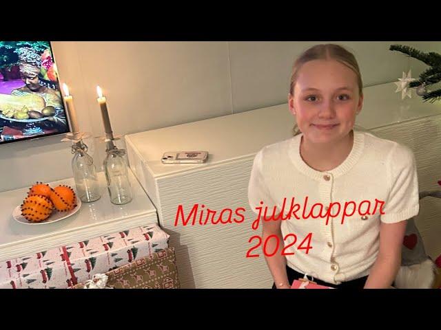 Miras julklappar 2024 