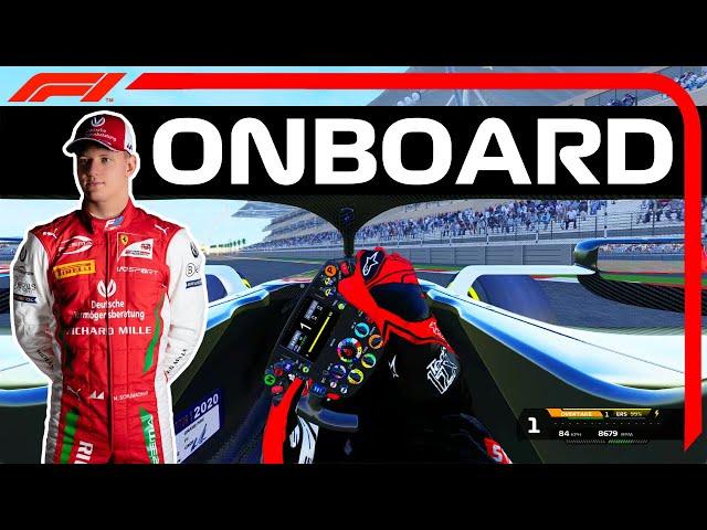 Mick Schumacher Onboard | Yas Marina Circuit | Assetto Corsa
