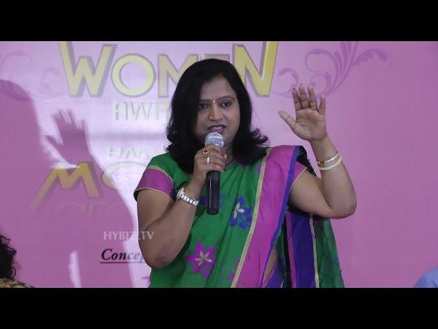 Anil Jyothi Reddy At Glorious Women Awards - Hybiz.tv