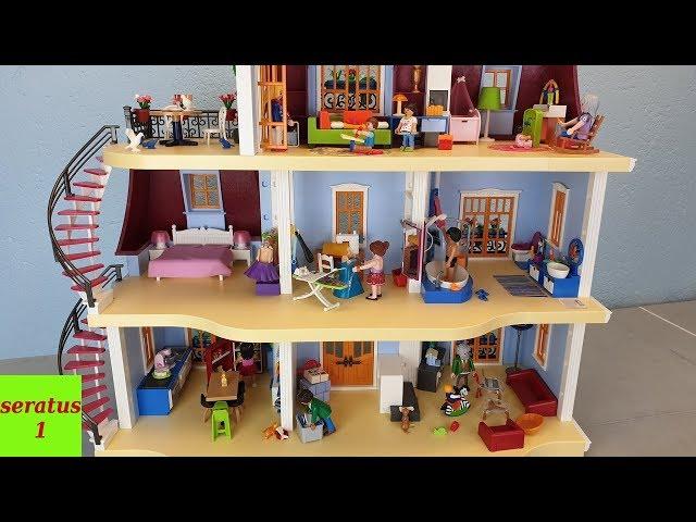 Playmobil Mein großes Puppenhaus 70205 komplett eingerichtet seratus1 Dollhouse