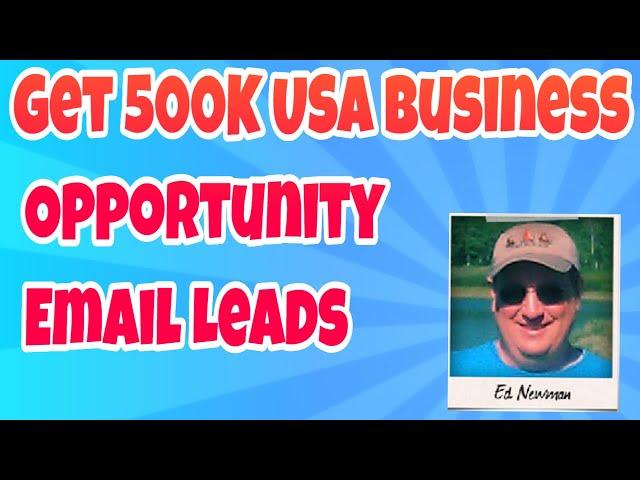 How To Get 500K USA Bizop Email Leads Today