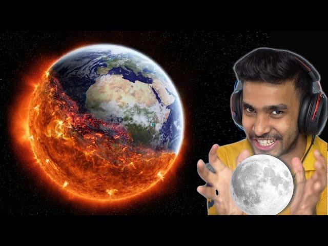 MOON VS EARTH  |  SOLAR SMASH GAMEPLAY