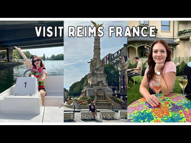 DAY TRIP TO REIMS FROM PARIS | Champagne Pommery Tour + BoBoats  