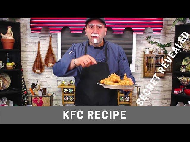 KFC All Time Fried Chicken Secret Recipe Revealed